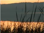 Sonnenuntergang am Schmachter See